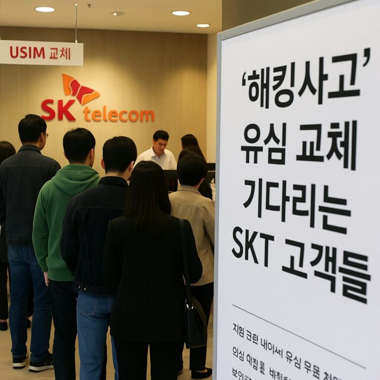 SKT 유심 교체 해킹 사건, 온라인 예약 방법까지 총정리