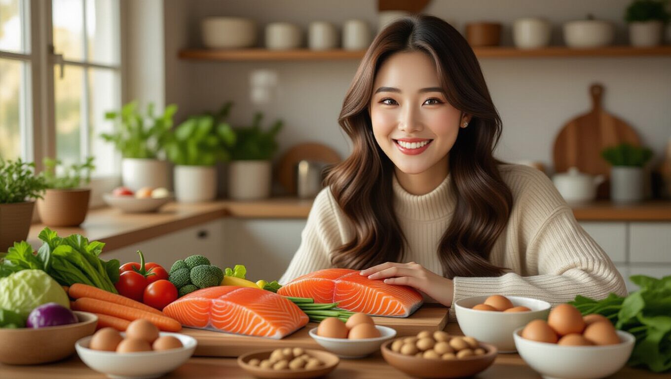 🥗 모발 건강을 위한 음식과 영양 관리