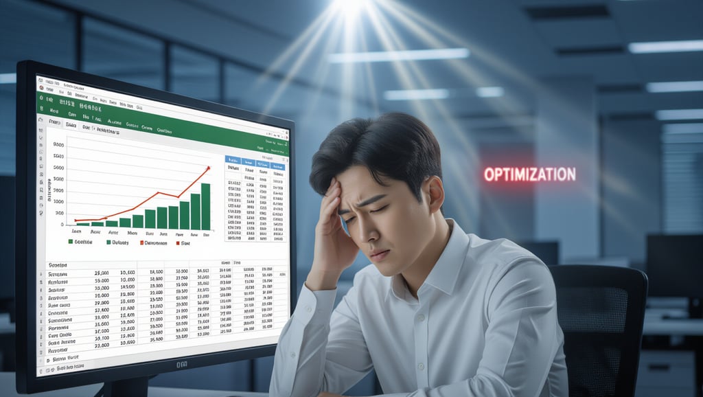 🚀 엑셀 파일 성능 저하 및 느림 현상 최적화 팁