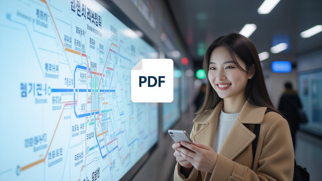 📋 최신 노선도, 어디서 다운받나요?