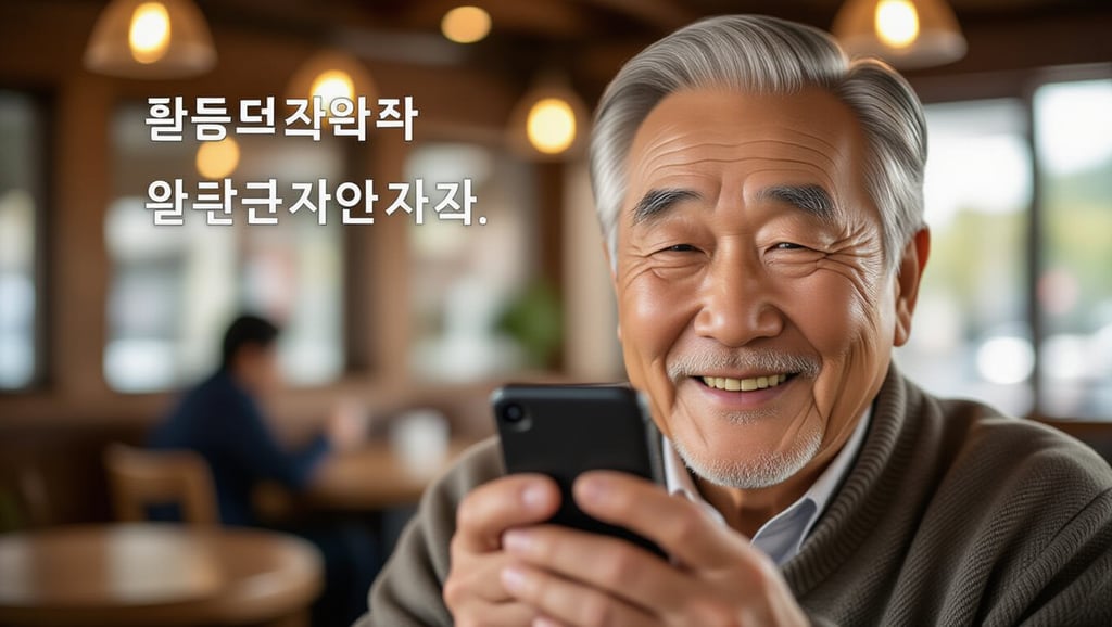 💡 스마트폰 글자 크기 조절의 기본 원리