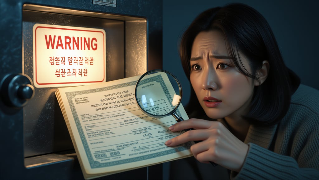 🚨 통장 내역 미제출, 실제 수급 중단 및 환수 사례