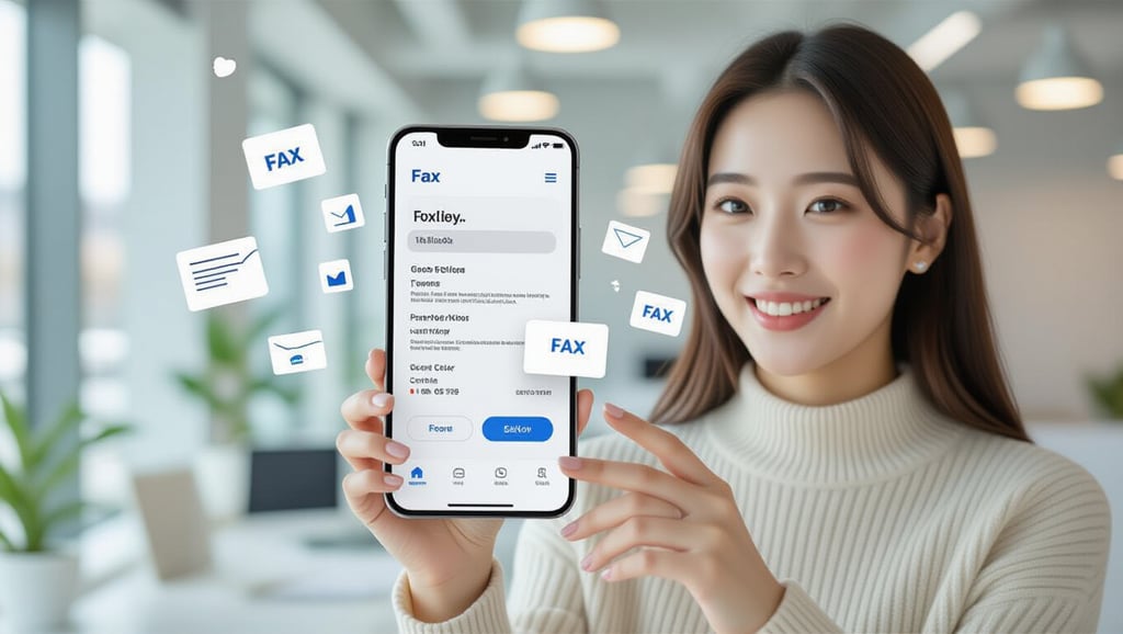 📱 스마트폰으로 팩스 보내는 초간단 방법