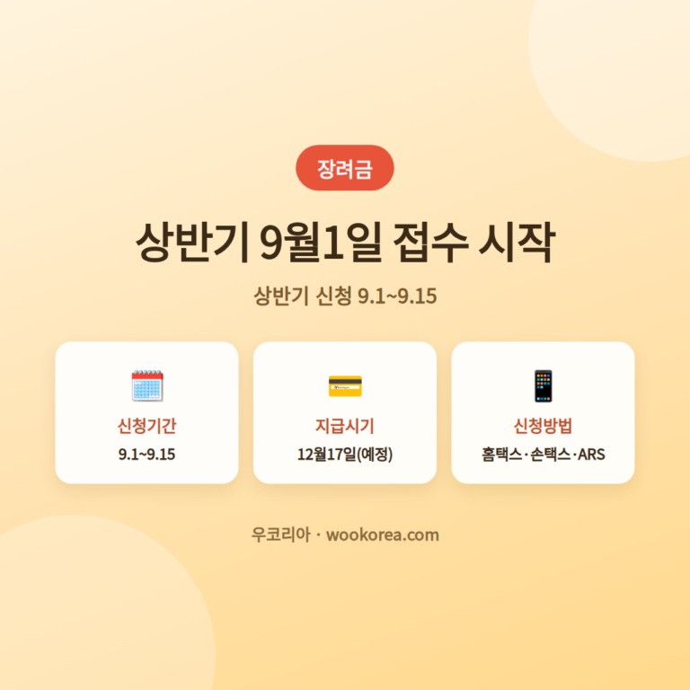2026년근로장려금반기신청방법과유의사항 안내 썸네일
